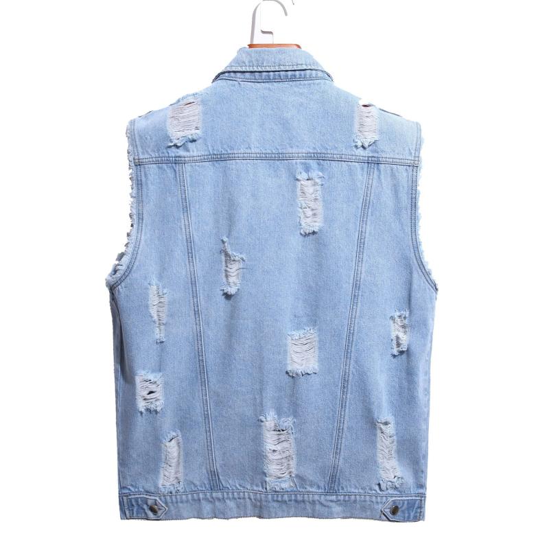 Womens Denim & Jeans | Space Print Denim Vest Clothing Denim & Jeans