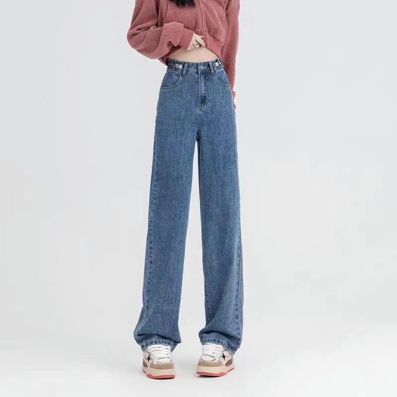 Womens Denim & Jeans | Vintage Wide Leg Jeans Clothing Denim & Jeans