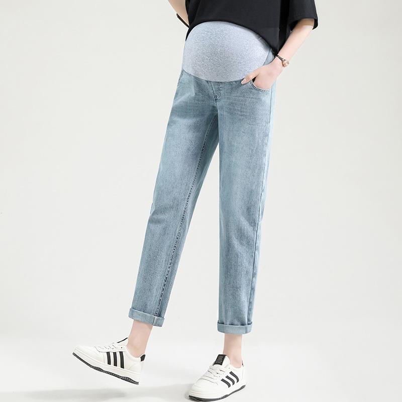 Womens Denim & Jeans | Washed Straight Leg Cropped Jeans Clothing Denim & Jeans