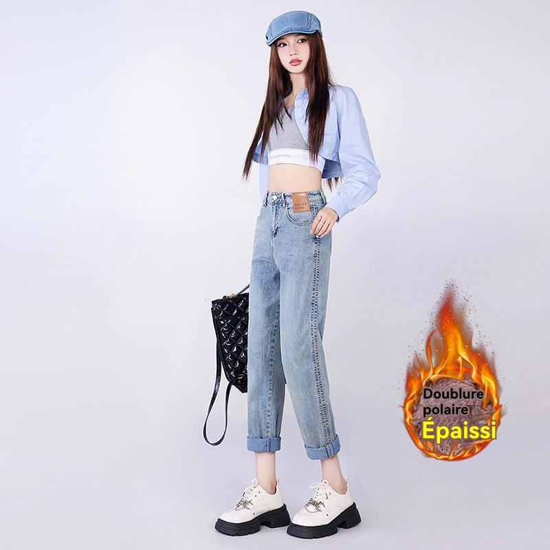 Womens Denim & Jeans | Washed Straight Leg Cropped Jeans Clothing Denim & Jeans