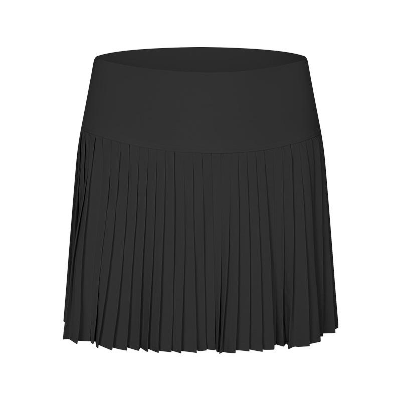 Womens Dresses & Skirts | Burnt Orange Pleated Slant Skirt Clothing Dresses & Skirts