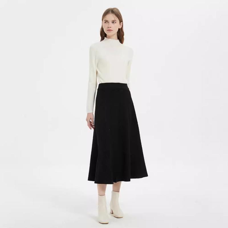 Womens Dresses & Skirts | LA Versatile Flared Half Skirt Clothing Dresses & Skirts