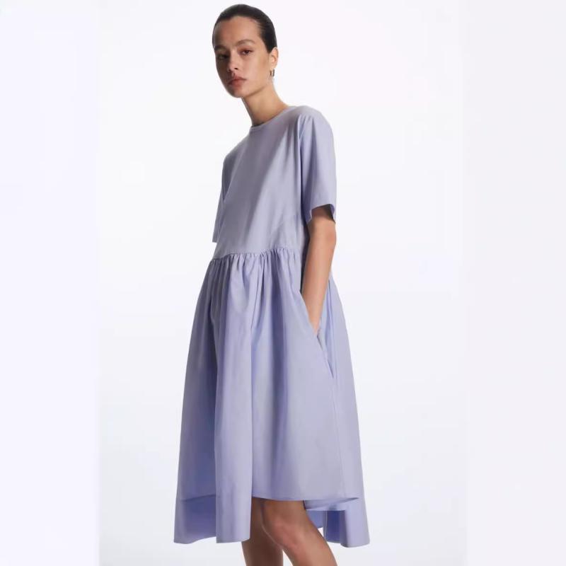 Womens Dresses & Skirts | Pleated Midi Dress Clothing Dresses & Skirts