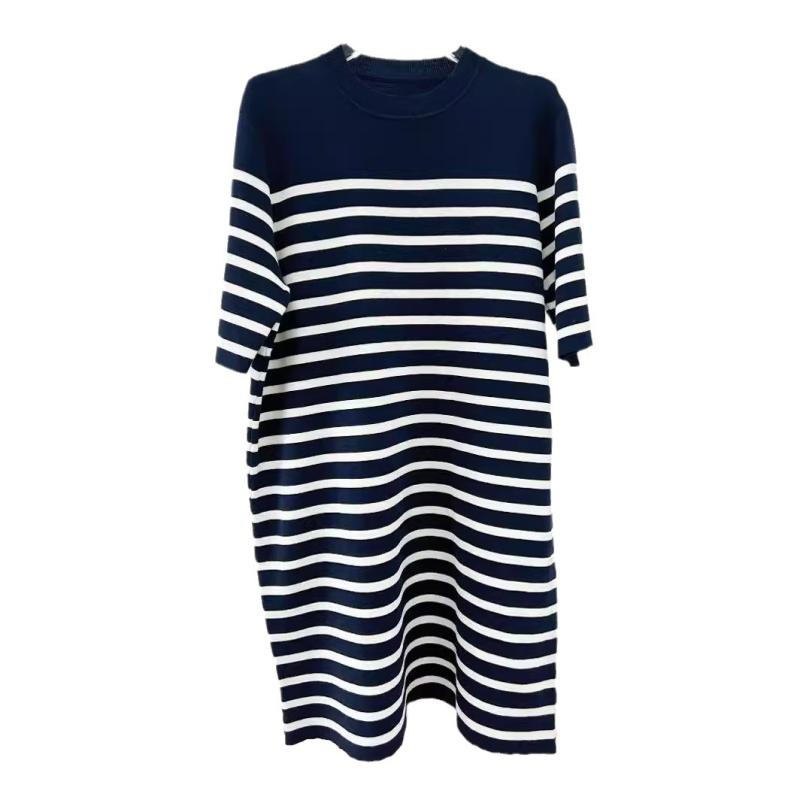 Womens Dresses & Skirts | ROMA Striped Polo Dress Clothing Dresses & Skirts