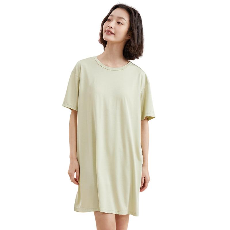 Womens Dresses & Skirts | Simple Silhouette Dress-Khaki Clothing Dresses & Skirts