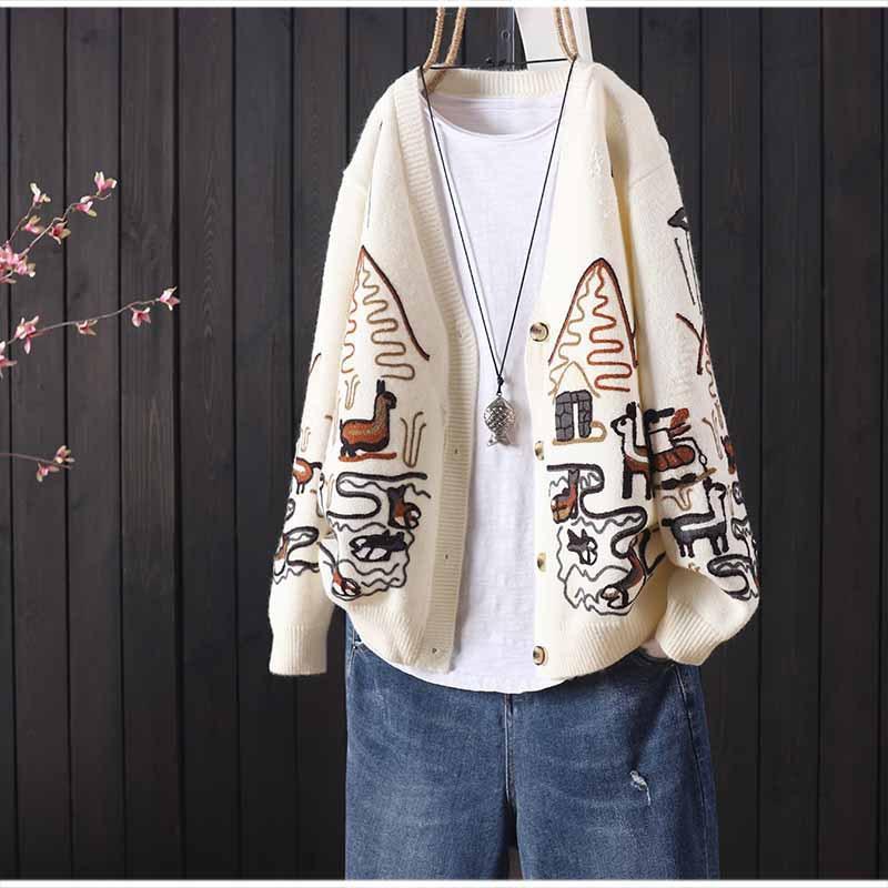 Womens Knitwear | Animal Farm’ Knit Cardigan Clothing Knitwear