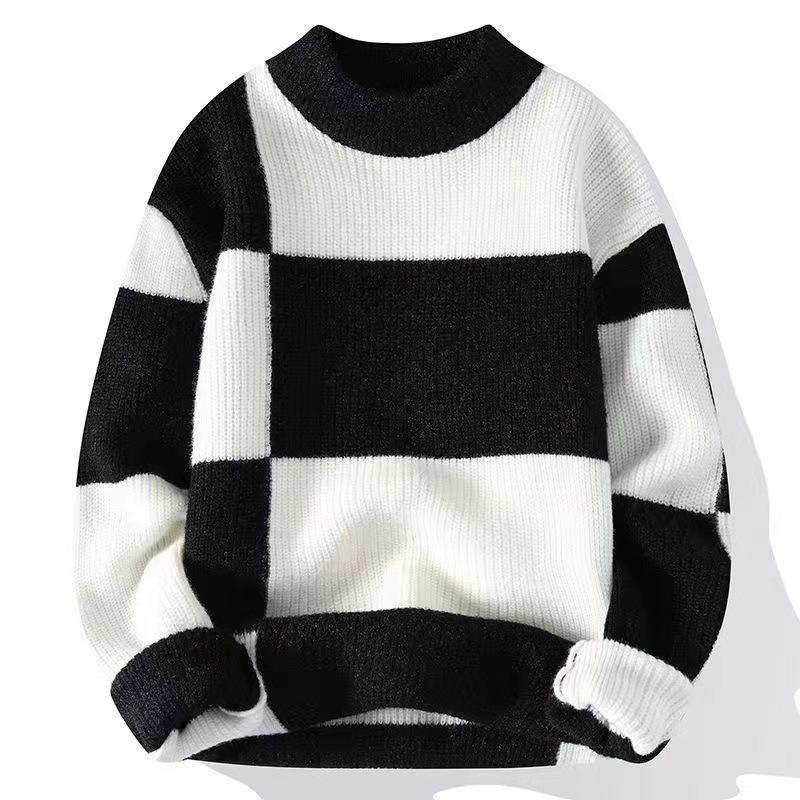 Womens Knitwear | Camille Angora Checkerboard Sweater Clothing Knitwear