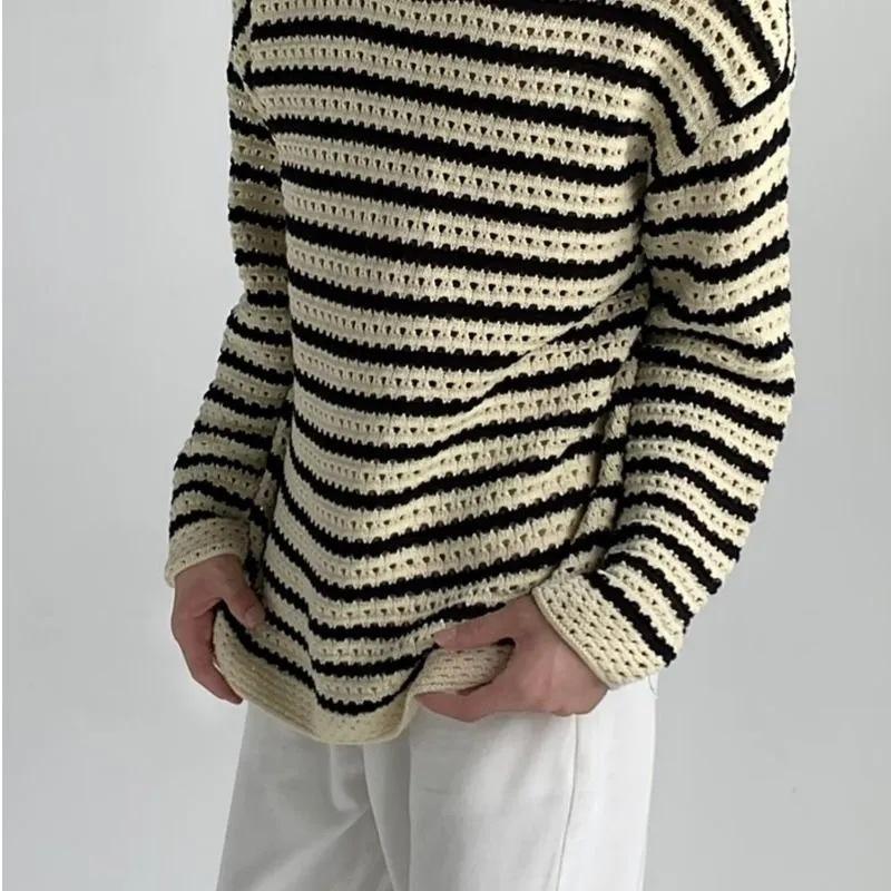 Womens Knitwear | Classic Stripe Pullover Clothing Knitwear