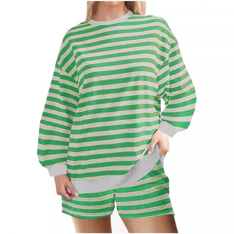 Womens Knitwear | Fresh Striped Sweater Clothing Knitwear