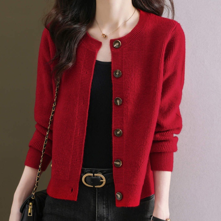 Womens Knitwear | Hot Cropped Wool Cardigan Clothing Knitwear