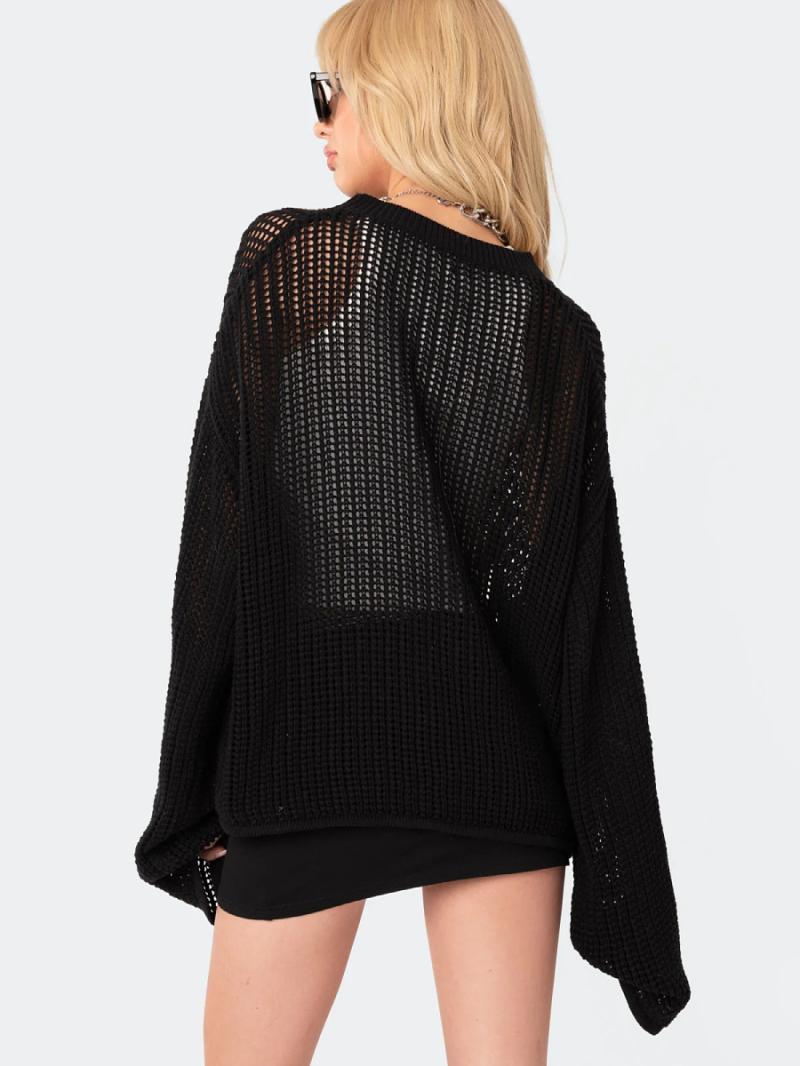 Womens Knitwear | Light Mesh Sweater Clothing Knitwear