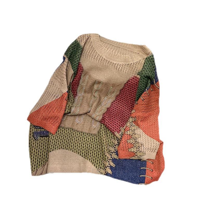 Womens Knitwear | Sonny’ Multi-Scarf Knit Clothing Knitwear