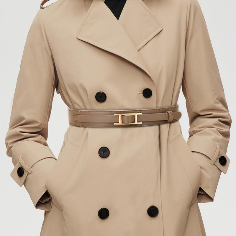 Womens Outerwear | Double Breasted Trench Coat Clothing Outerwear