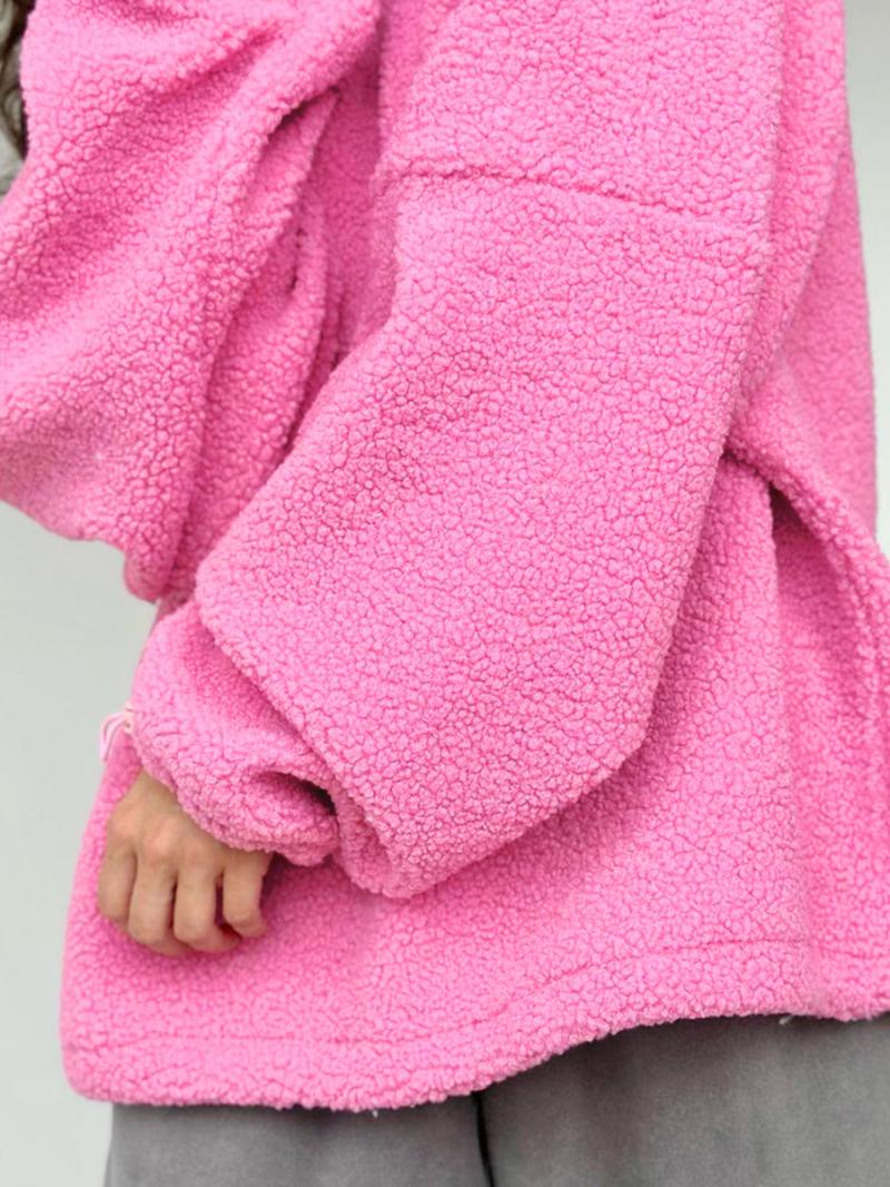 Womens Outerwear | Dragon Fruit Plush Coat Clothing Outerwear