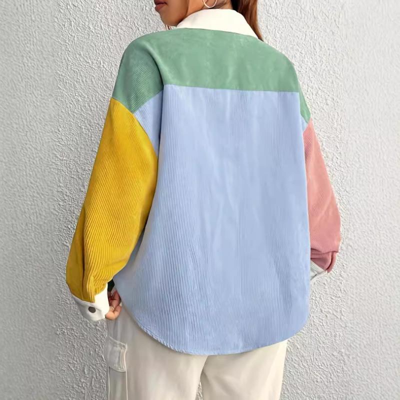 Womens Outerwear | Pastel Patch’ Colorblock Ski Jacket Clothing Outerwear