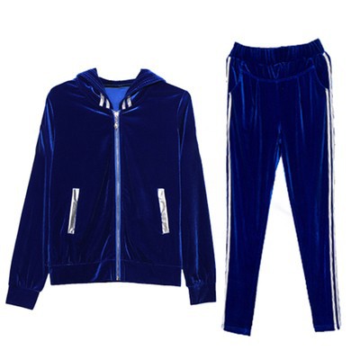 Womens Outerwear | Stripe Velour Track Jacket Clothing Outerwear