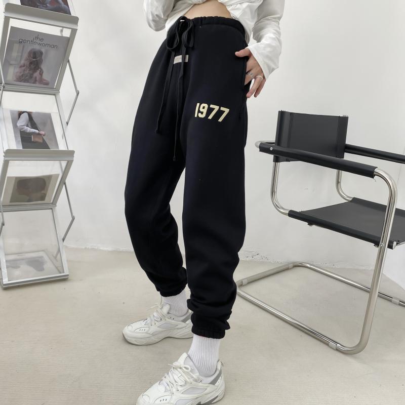 Womens Pants & Shorts | Teddy Drawstring Sweatpants Clothing Pants & Shorts